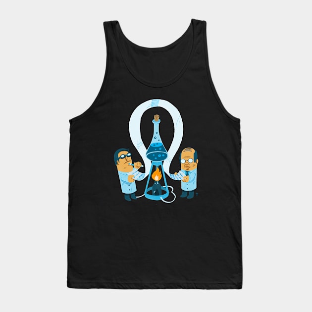 Science Men Tank Top by washburnillustration